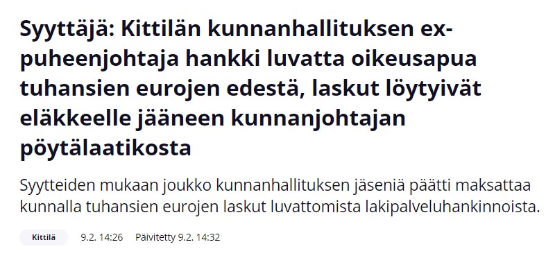 Read more about the article Reformi-studio julkaisee Kittilän petoskäräjien haastehakemukset